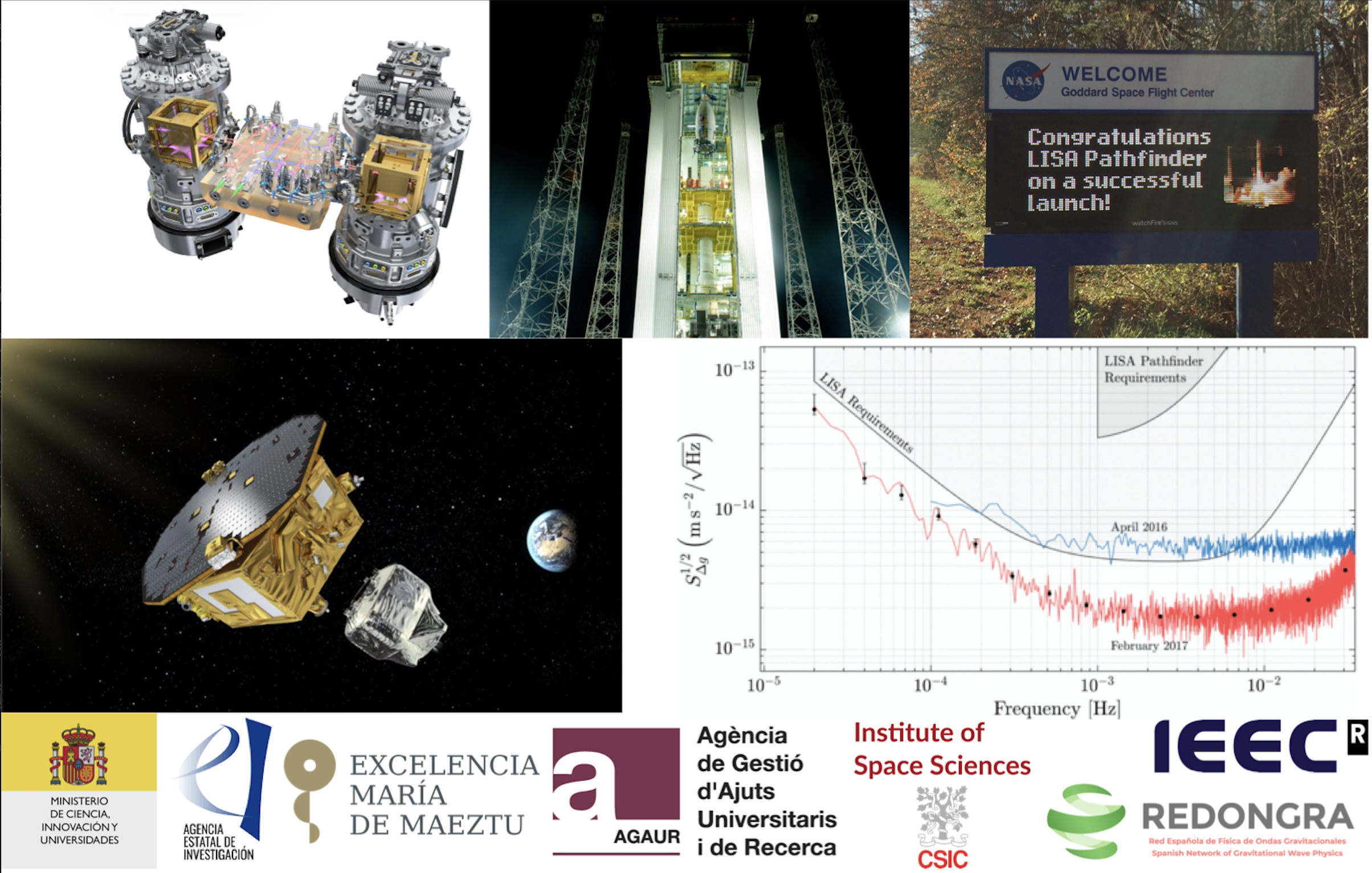 LISA Pathfinder 10th Anniversary Banner
